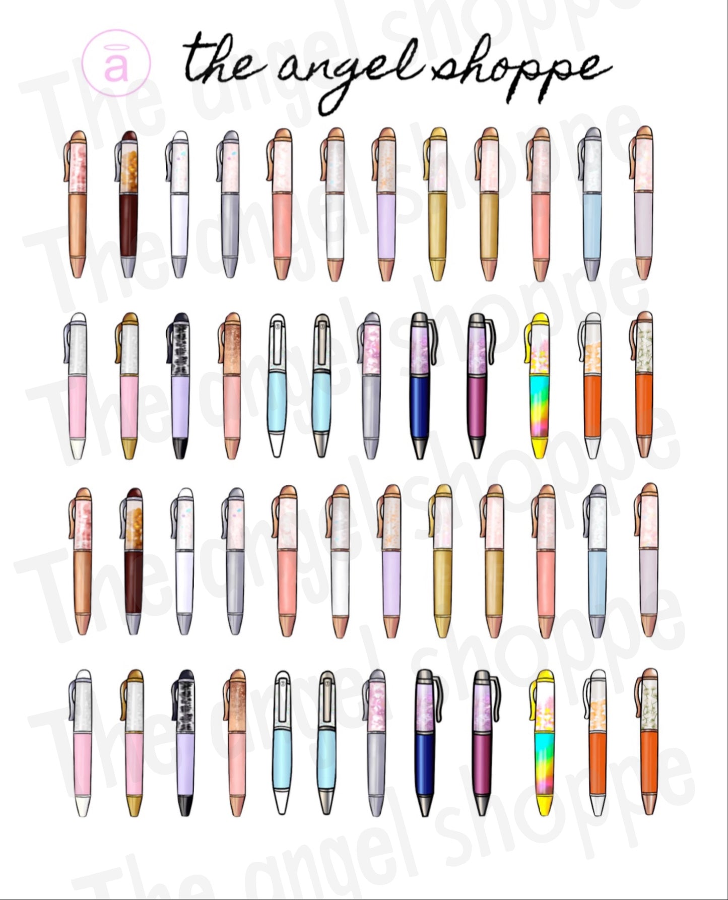 all The Angel Shoppe pen stickers