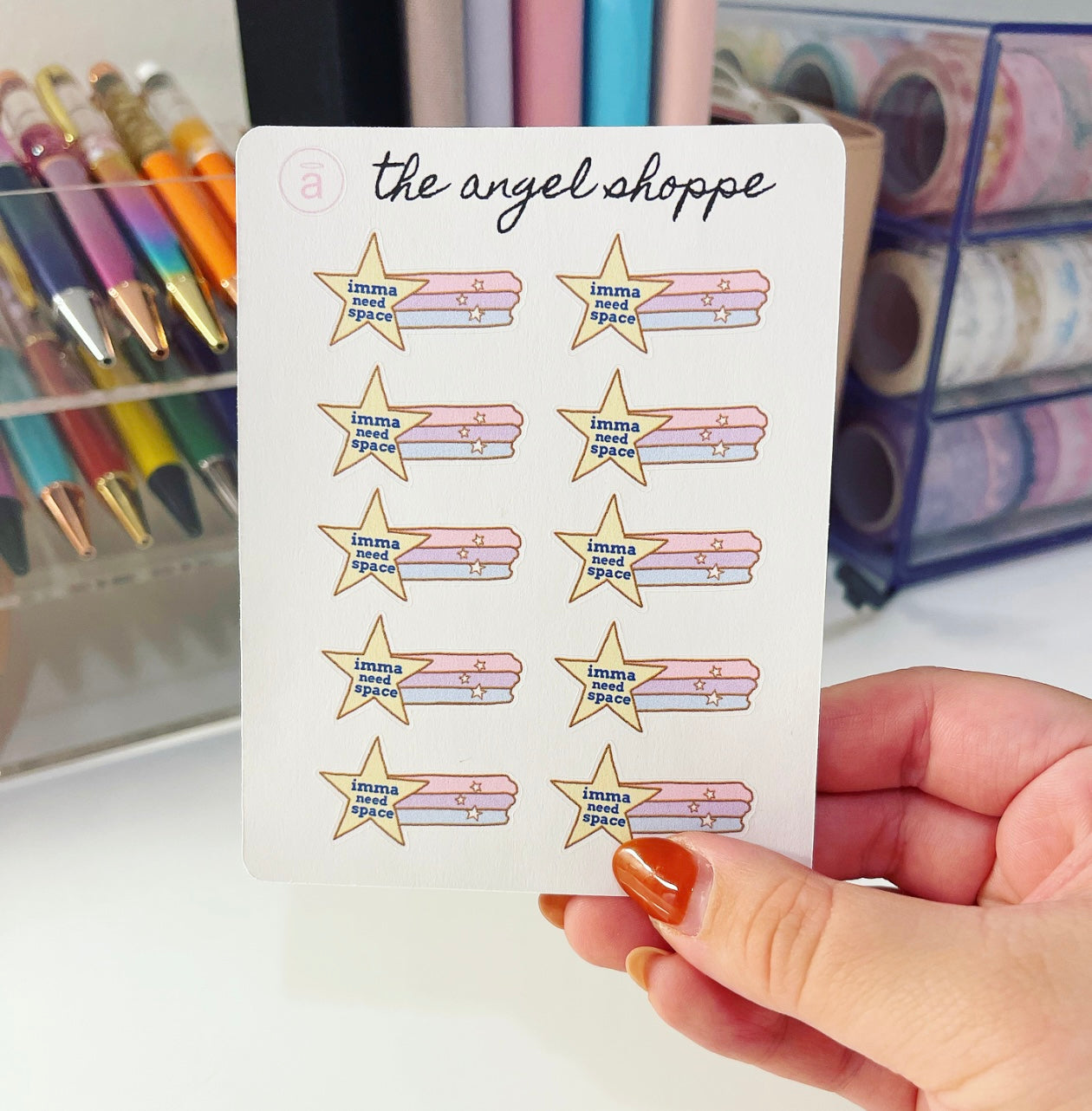 imma need space stickers