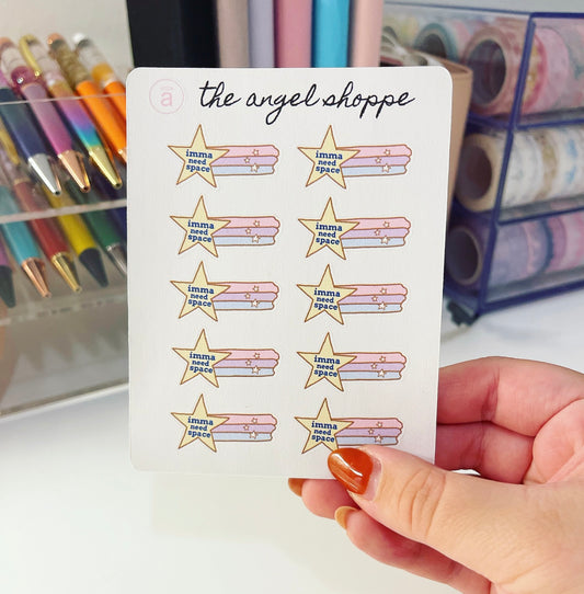 imma need space stickers