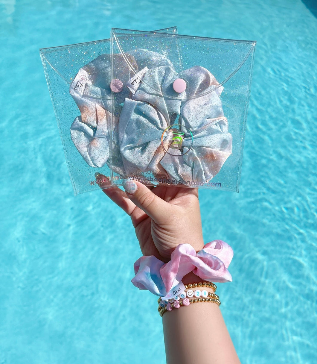 Pool Day large luxe hair scrunchie