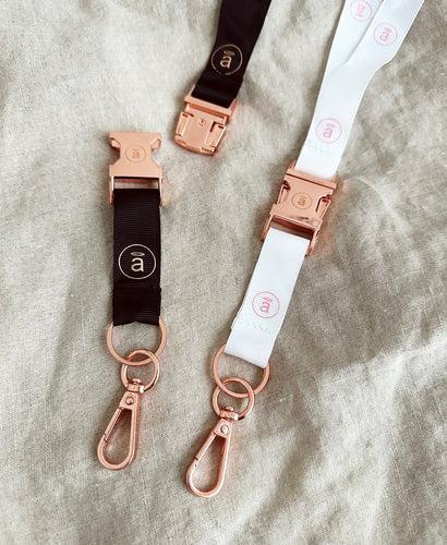 Luxe rose gold lanyards * Limited Edition *