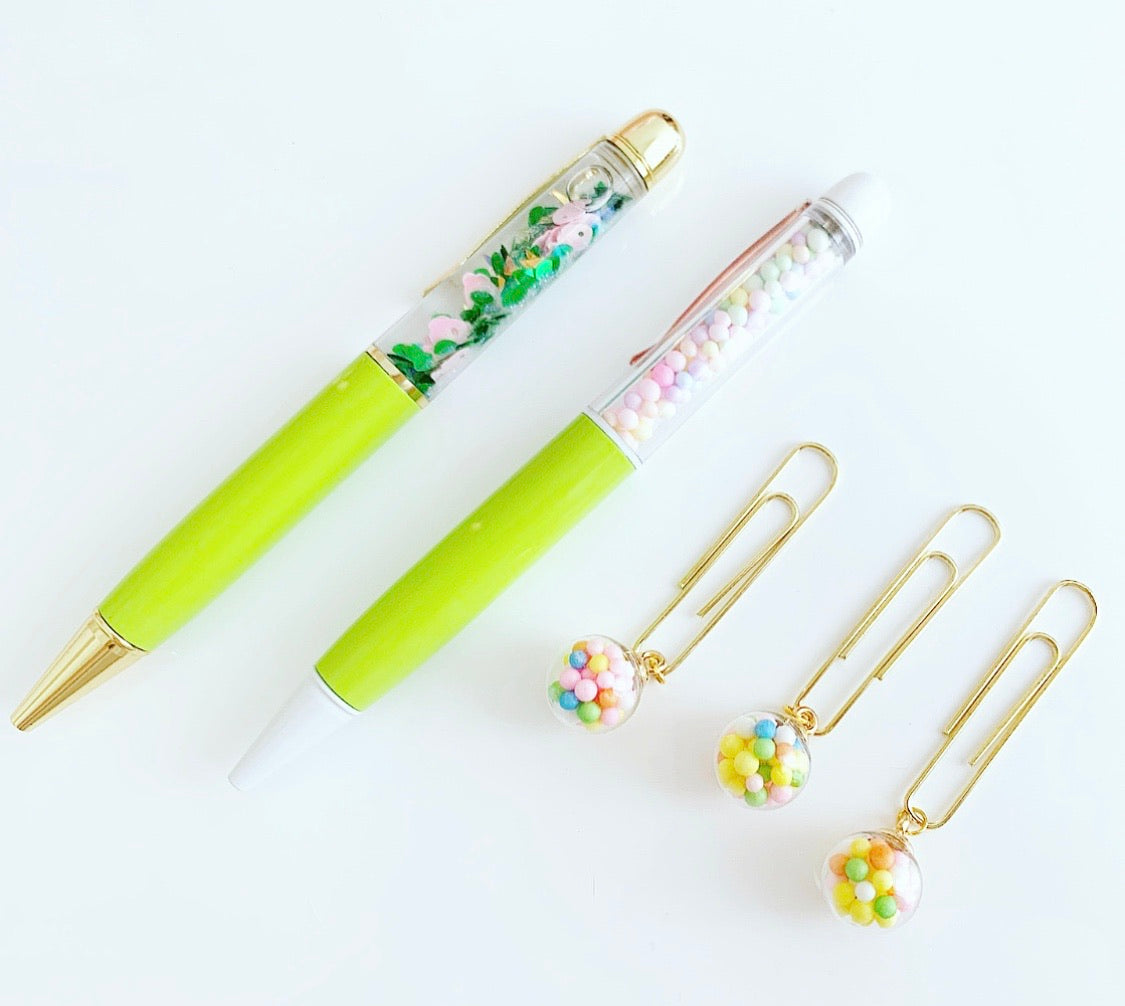 candy ball bubble clip