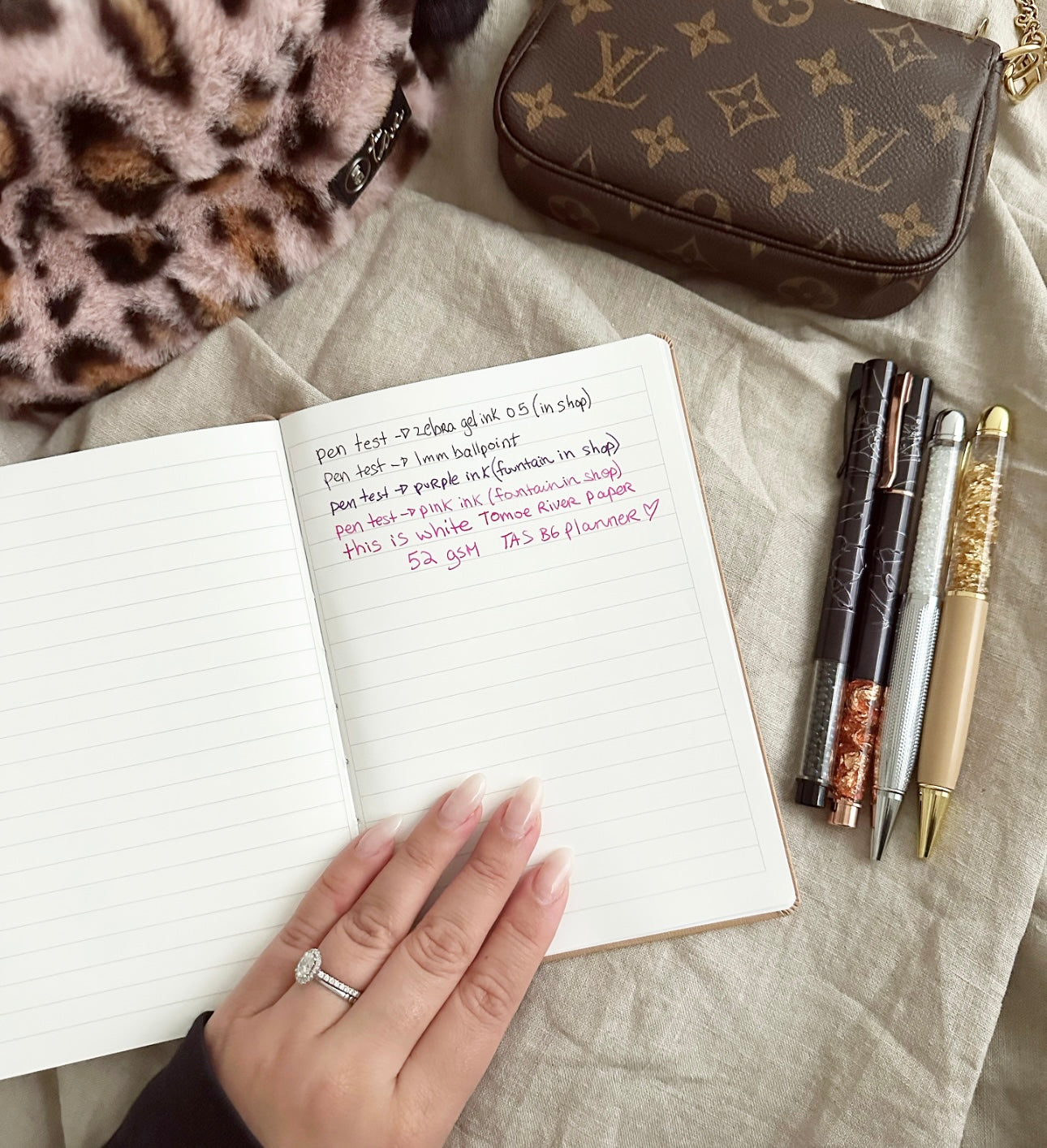 B6 TAS planners - white Tomoe River Paper