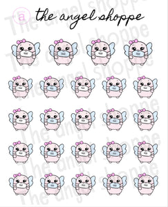 bubz face mask stickers