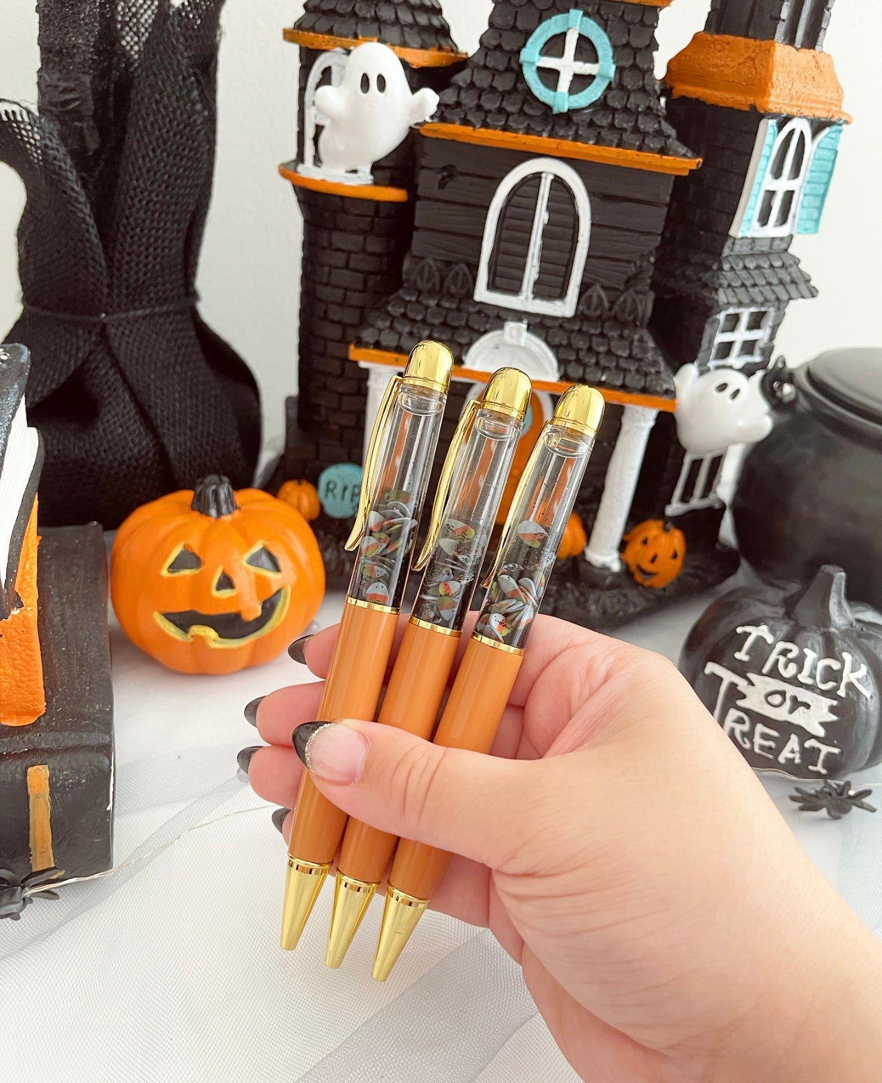 TRICK or TREAT pens- Spooky Collection